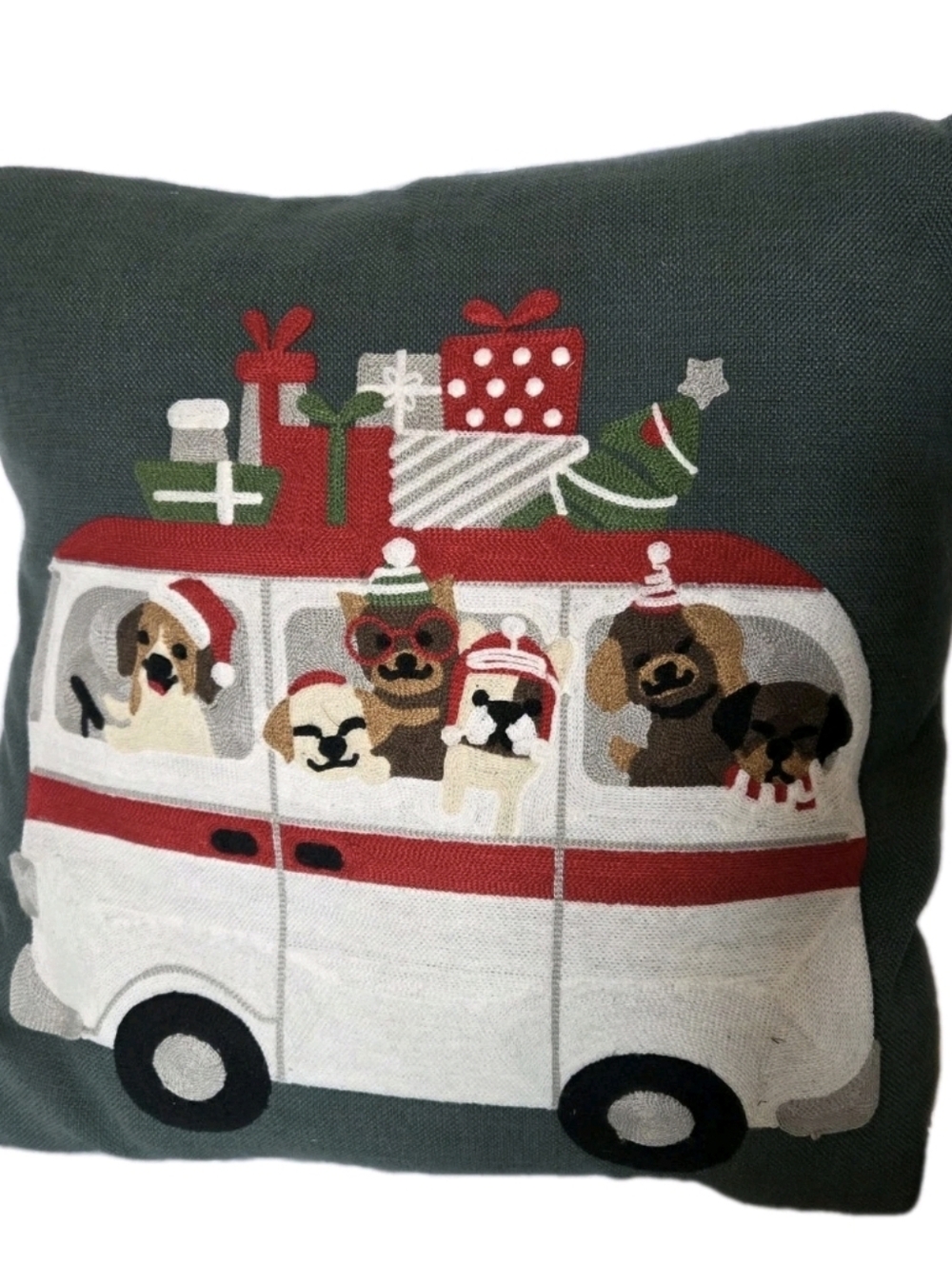 Thro Throw Holiday Dog Pillow Decoration Christmas
